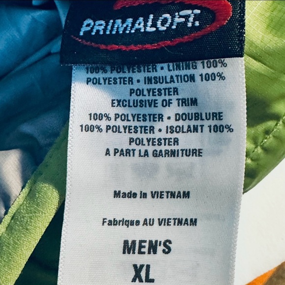 PATAGONIA NANO PUFF 1/2 ZIP PRIMALOFT FILL. GECKO GREEN PULLOVER XL P 24 L 29 - Picture 7 of 13